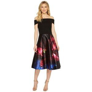 BNWT Ted Baker London Kimey Impressionist Bardot Dress